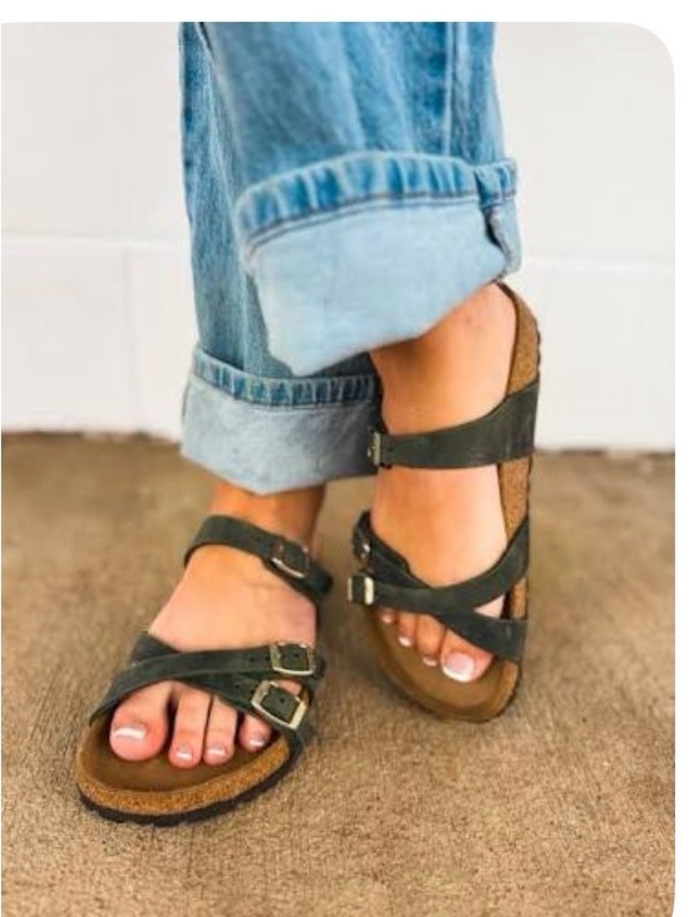 Birkenstock Franca black Multi-Strap -sandals NEW- authentic